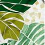 Thumbnail2 of Tropical Leaves Mosaic Black Outdoor Accent Tables Set of 2 more views