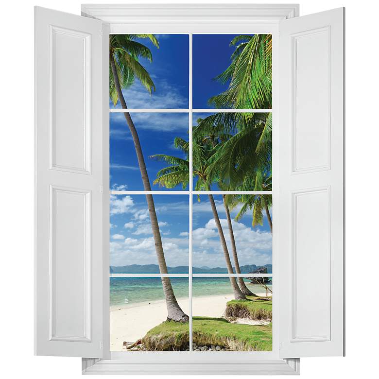 Image 1 Tropical Paradise Wall Decal