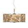 Tropical Woodwork Giclee Glow 20" Wide Pendant Light