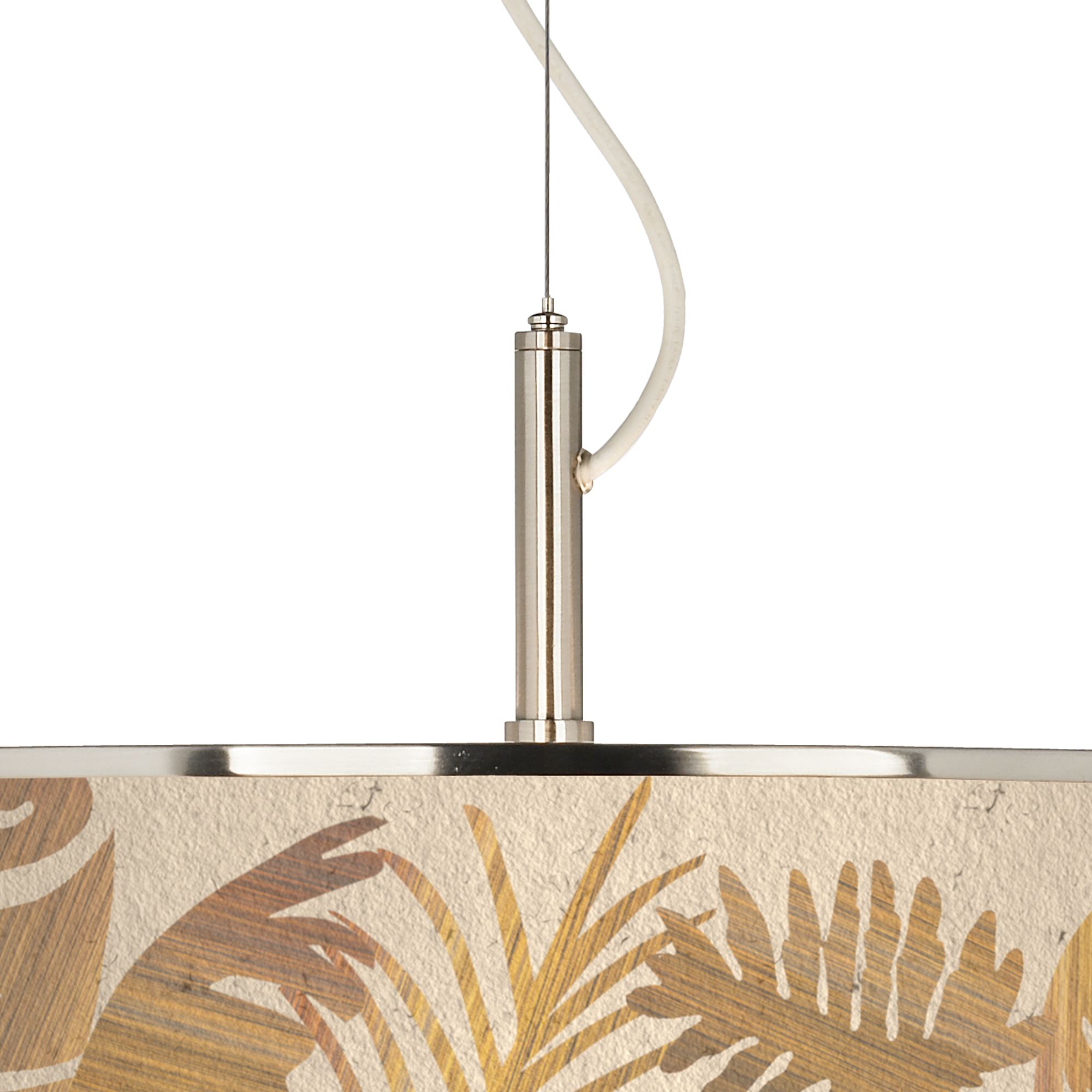 Image 2 Tropical Woodwork Giclee Glow 20" Wide Pendant Light more views