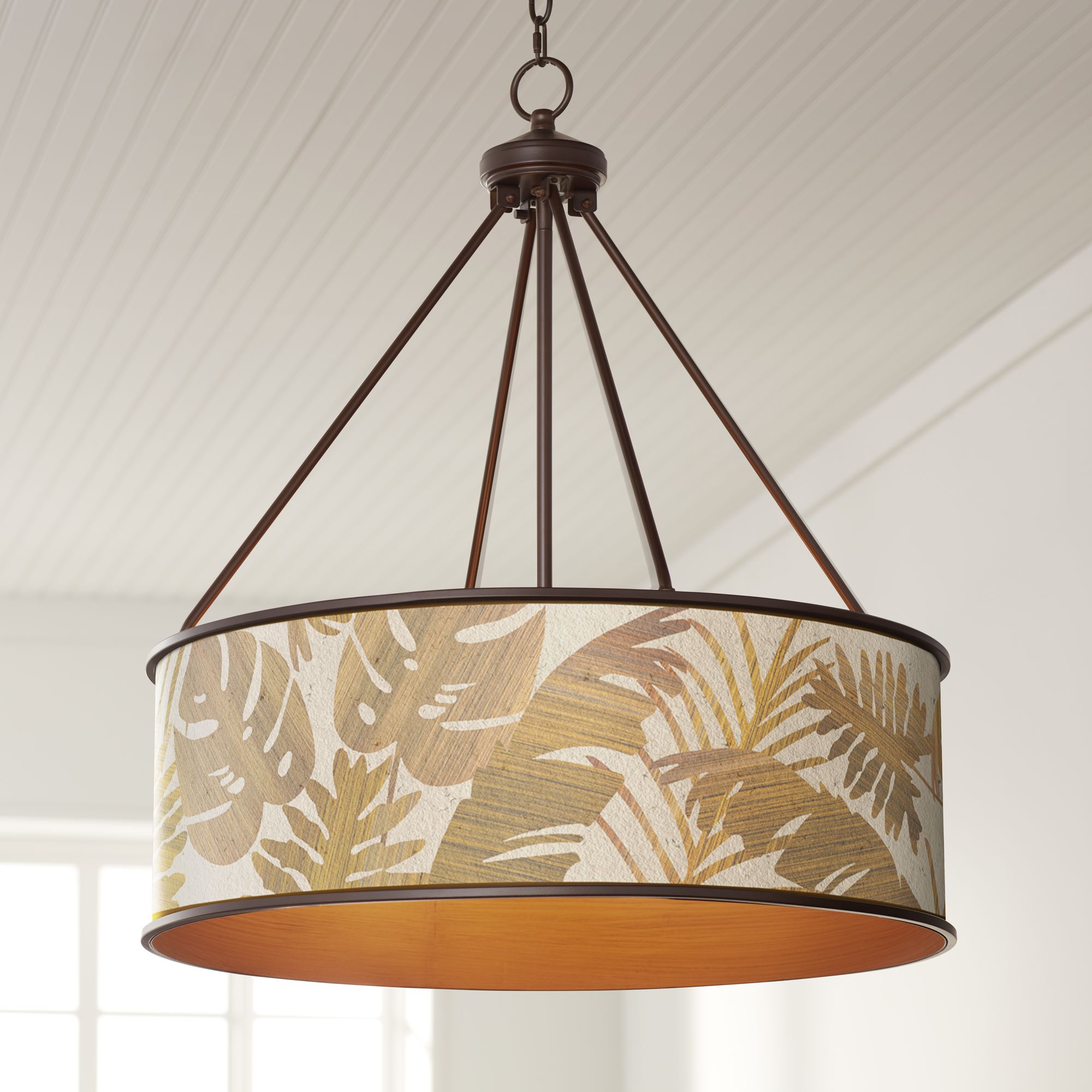 tropical hanging lamps