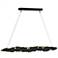 Trove 52.6"W Crystal Accented Black Standard LED Pendant