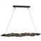 Trove 52.6"W Crystal Accented Natural Iron Standard LED Pendant