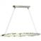 Trove 52.6"W Crystal Accented Sterling Standard LED Pendant