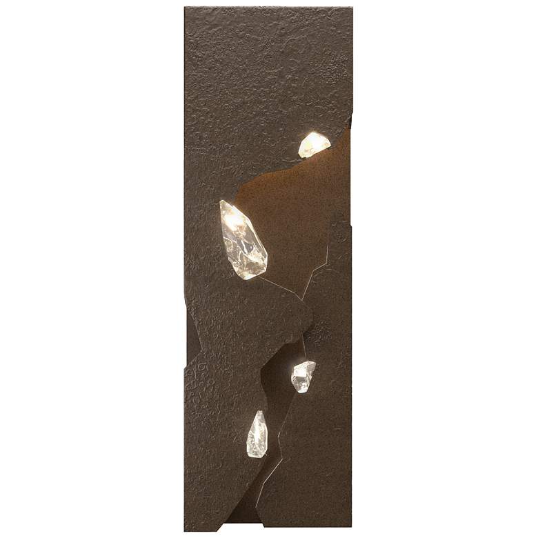 Image 1 Trove LED Sconce - Bronze Finish - Crystal Accents