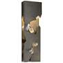Trove LED Sconce - Dark Smoke Finish - Crystal Accents