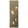 Trove LED Sconce - Soft Gold Finish - Crystal Accents