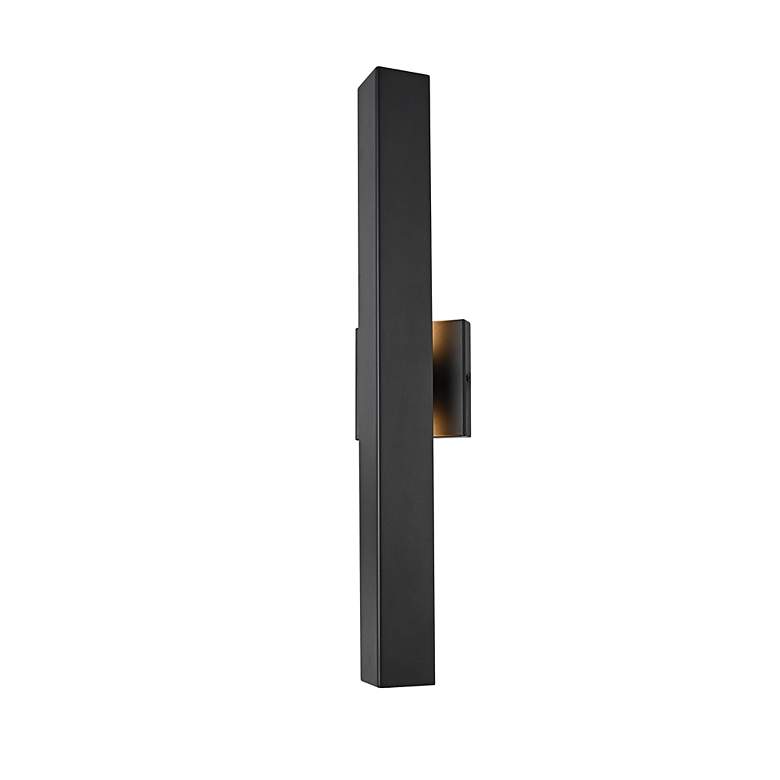 Image 4 Troy 24" High Black LED Outdoor Wall Light more views
