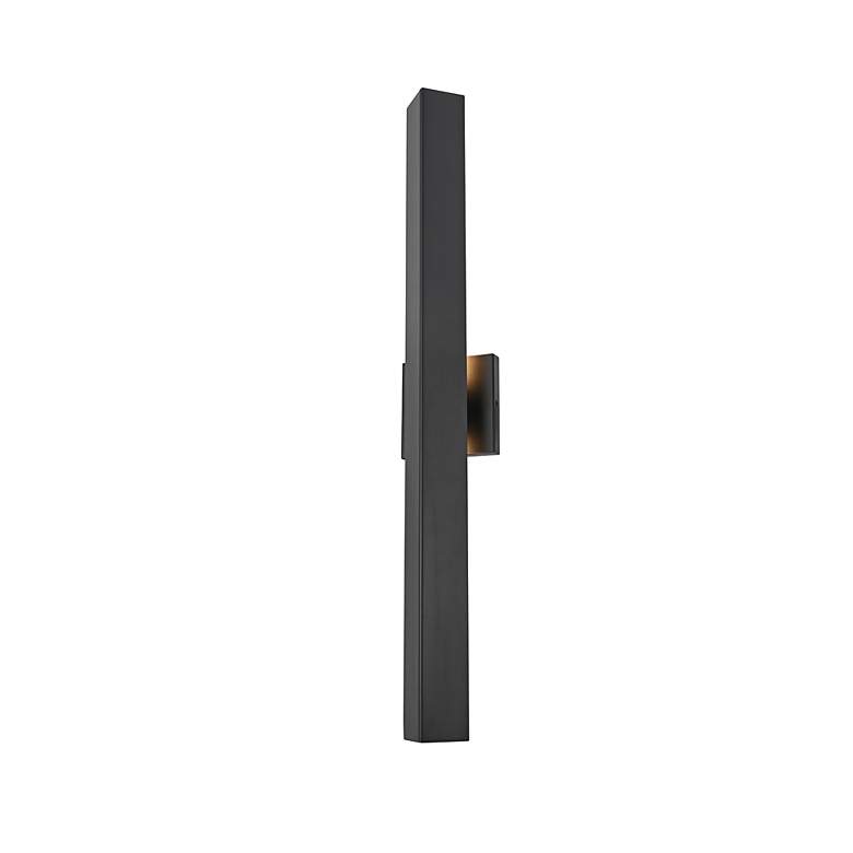 Image 4 Troy 30" High Black LED Outdoor Wall Light more views