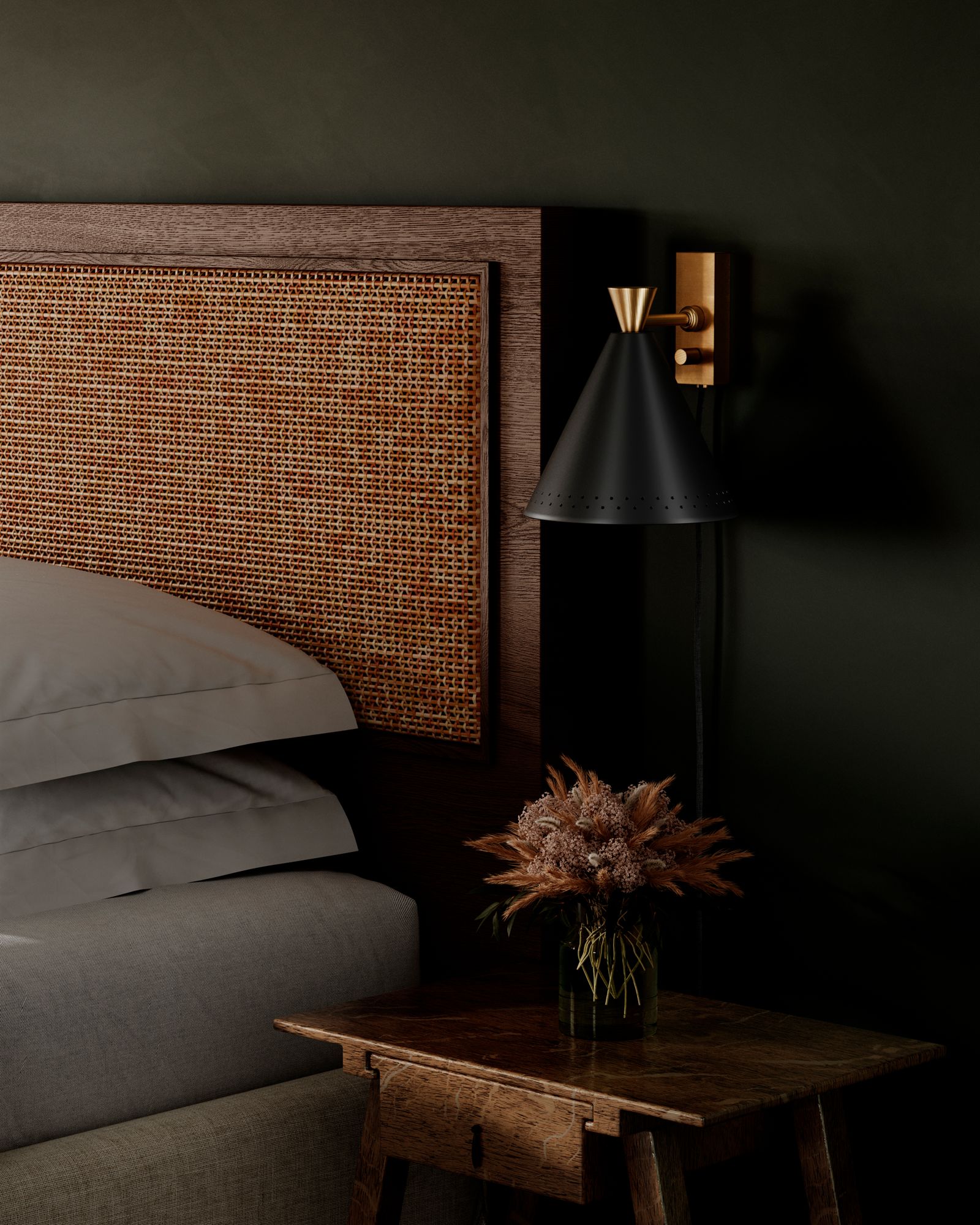 Troy Arvin 16.5" Steel 1 Lt Portable Wall Sconce