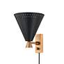 4_Troy Arvin 16.5" Steel 1 Lt Portable Wall Sconce more views