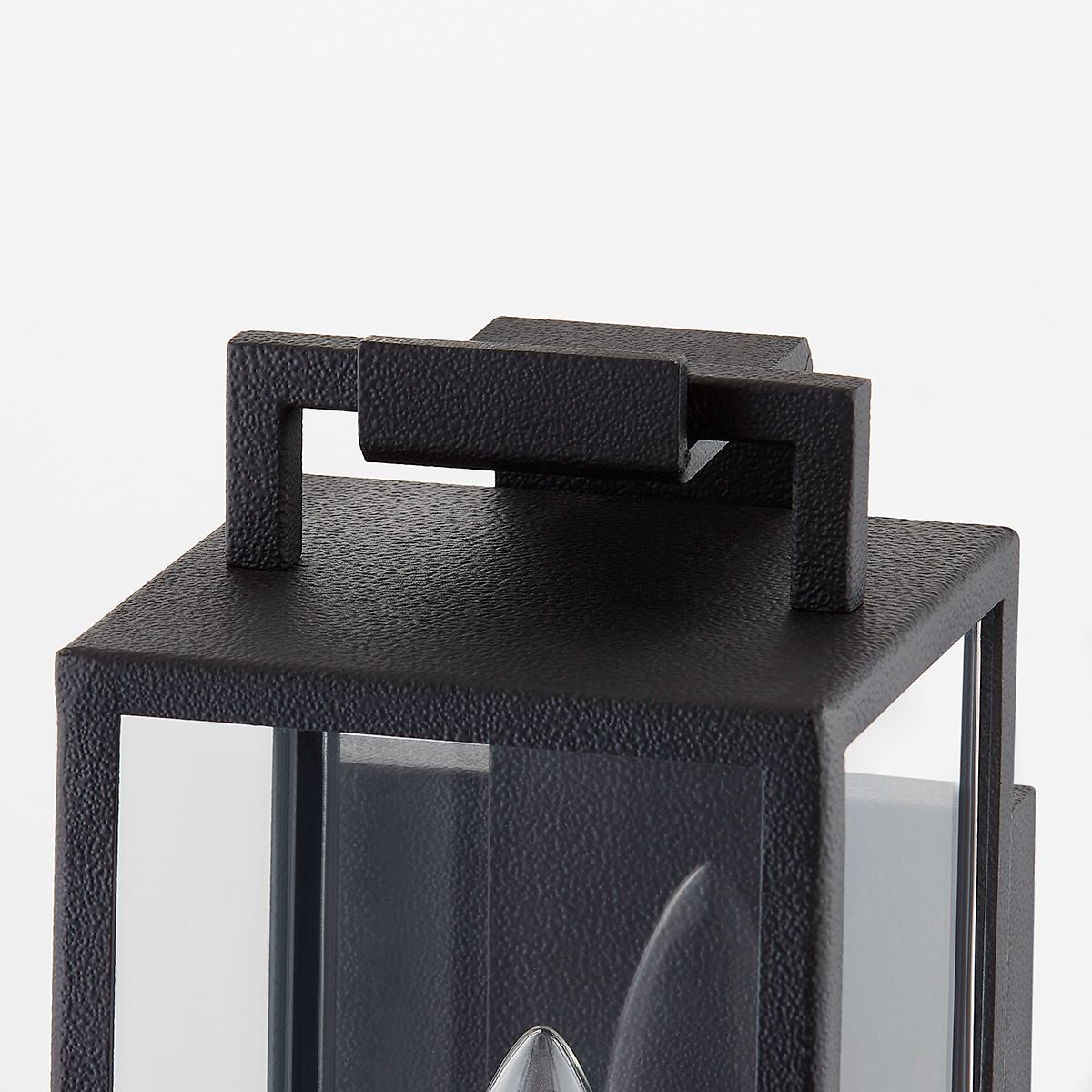 Image 2 Troy Beckham 9.5" Steel 1 Lt Ext. Xsm Wall Sconce more views