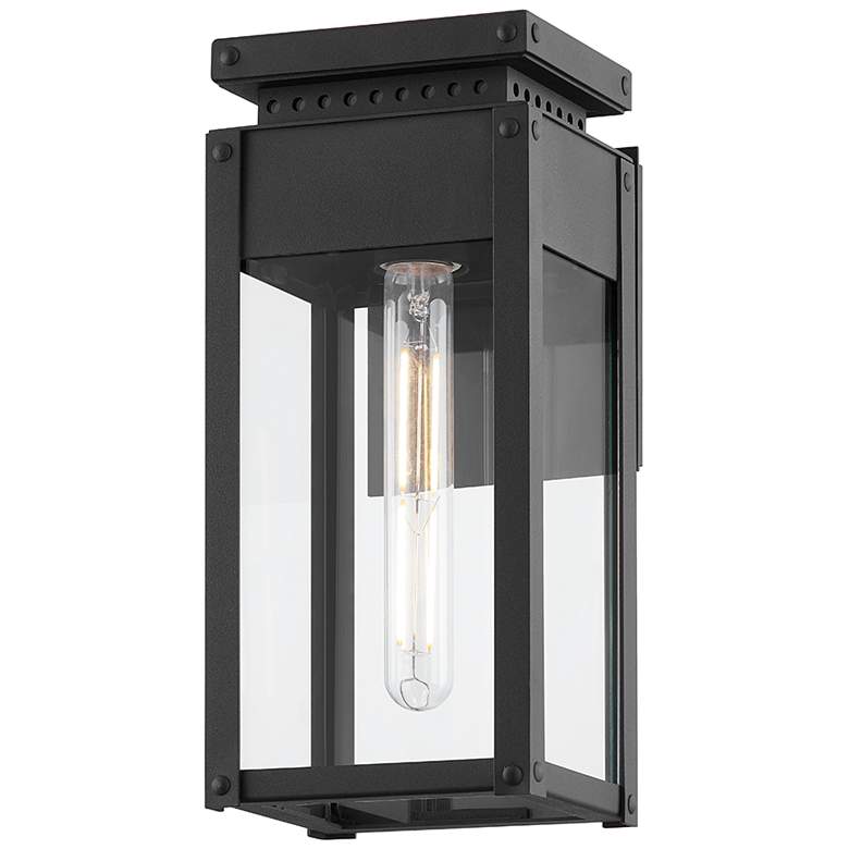 Image 1 Troy Braydan 12" Aluminum 1 Lt Ext. Wall Sconce