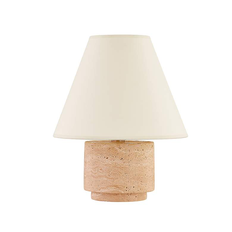 Image 5 Troy Bronte 24" Natural Stone 1 Lt Table Lamp more views