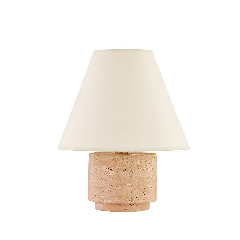 Image 7 Troy Bronte 24" Natural Stone 1 Lt Table Lamp more views