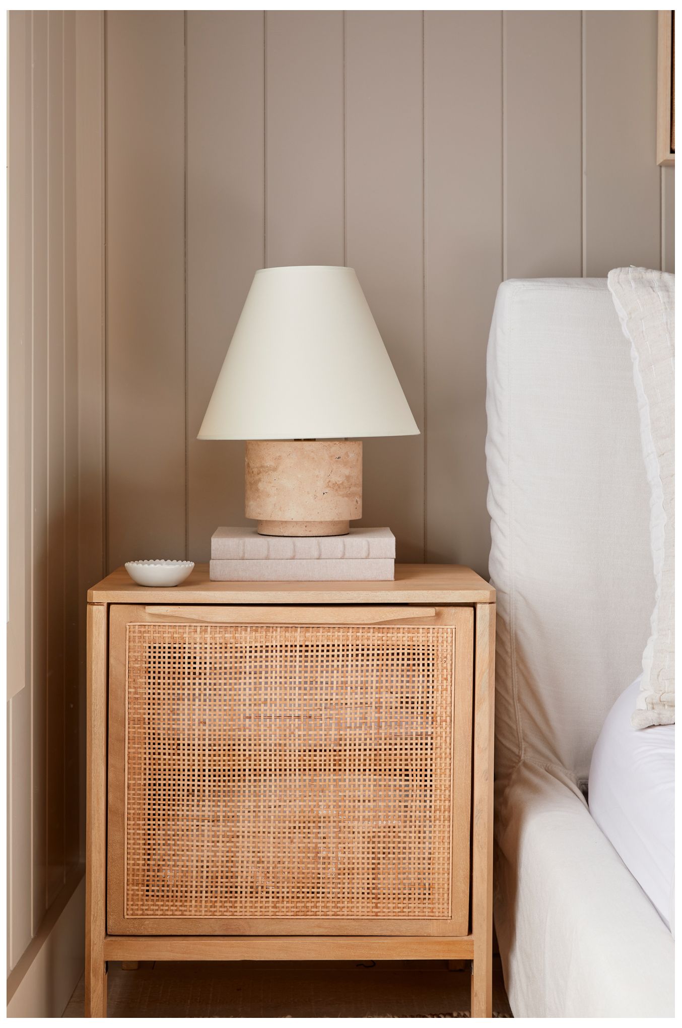 Troy Bronte 24" Natural Stone 1 Lt Table     Lamp