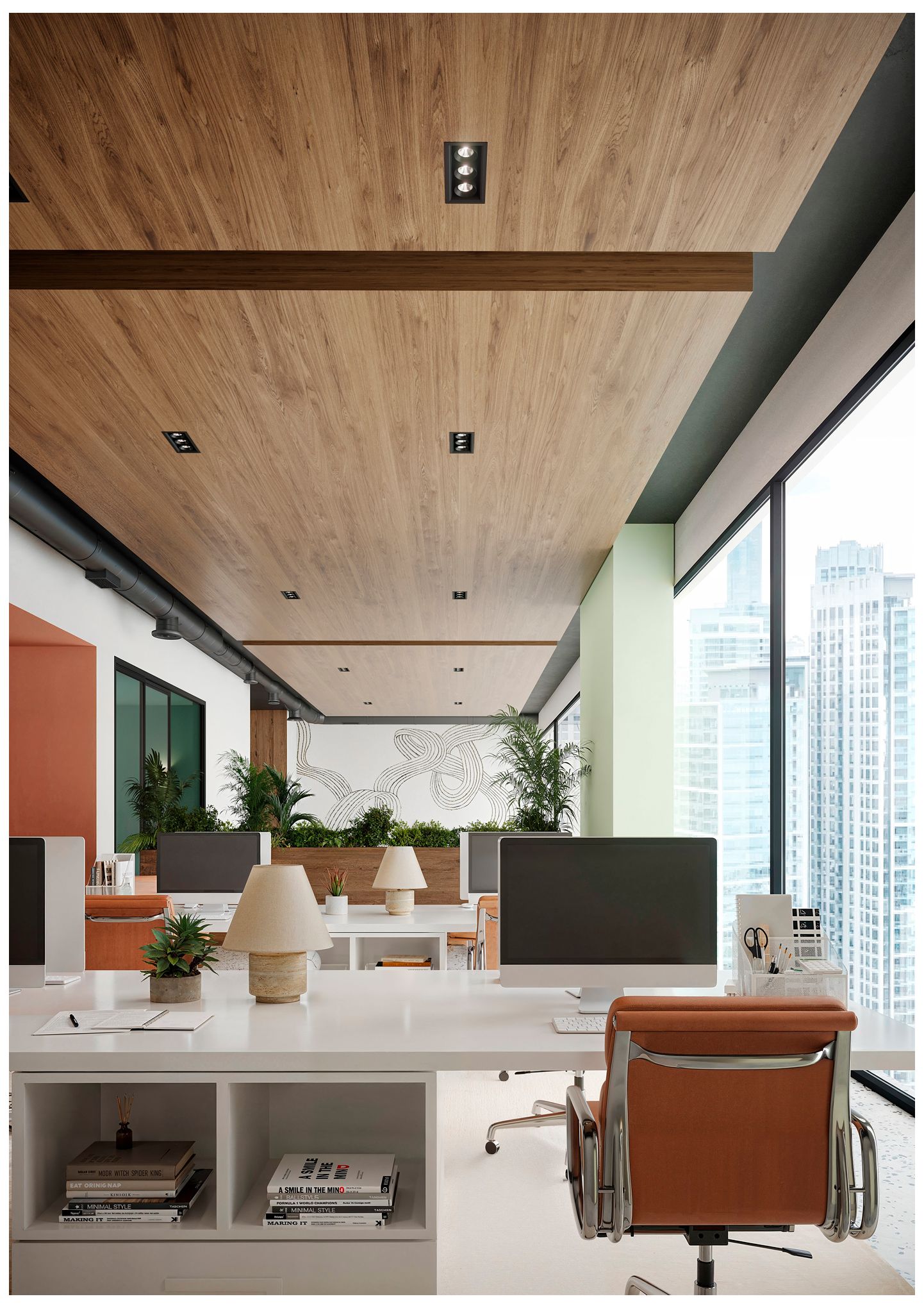 Troy Bronte 24" Natural Stone 1 Lt Table     Lamp