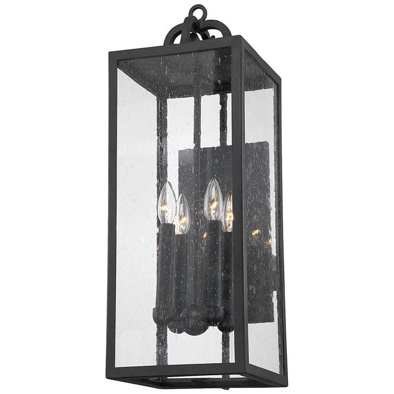 Image 1 Troy Caiden 27.8" High 4-Light Outdoor Wall Sconce