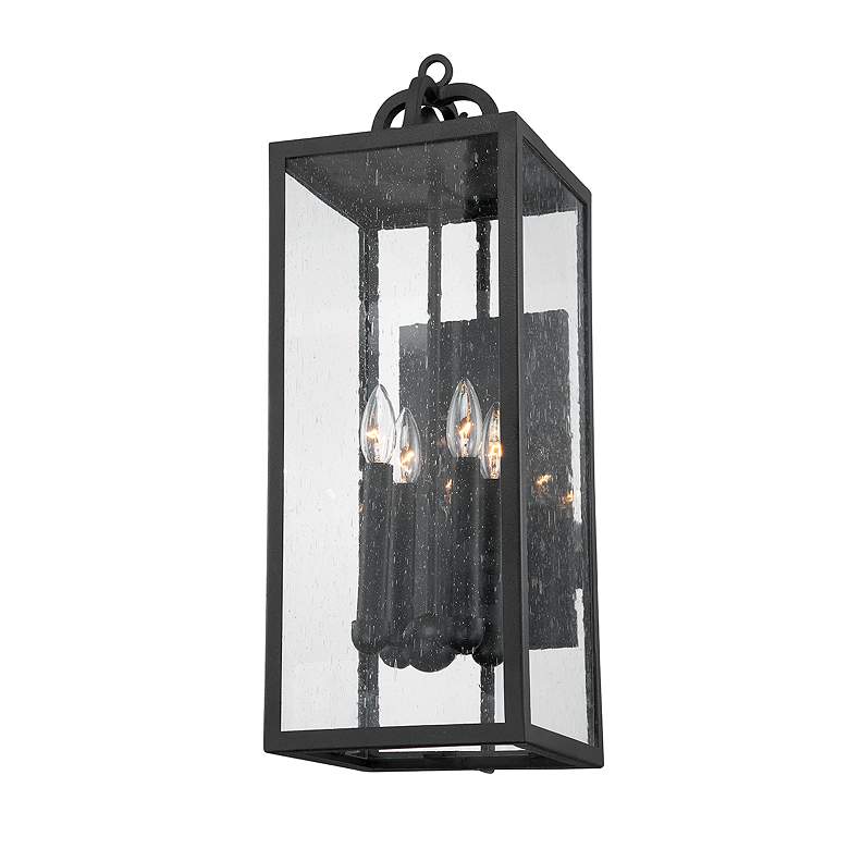 Image 1 Troy Caiden 27.8 inch High 4-Light Outdoor Wall Sconce