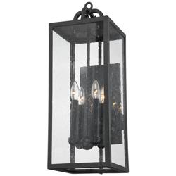 Troy Caiden 27.8&quot; High 4-Light Outdoor Wall Sconce