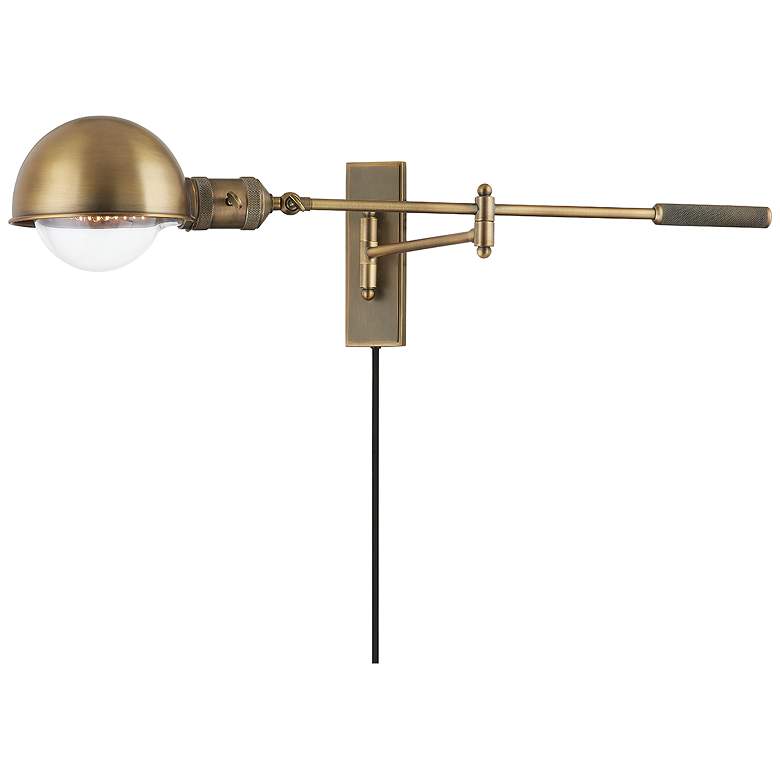 Image 1 Troy Cannon 61.5" Steel 1 Lt Portable Wall Sconce