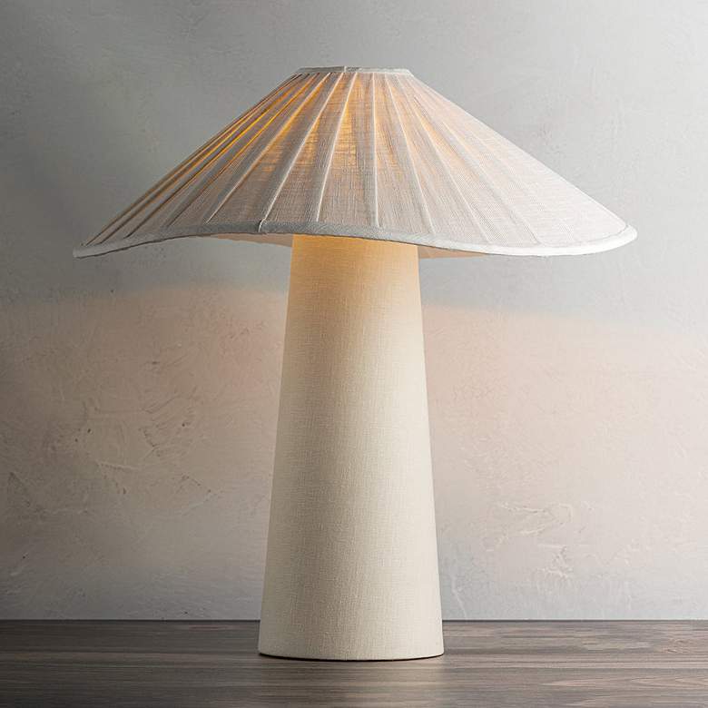 Image 2 Troy Chanterelle 36" Modern Mushroom Lamp Table Lamp