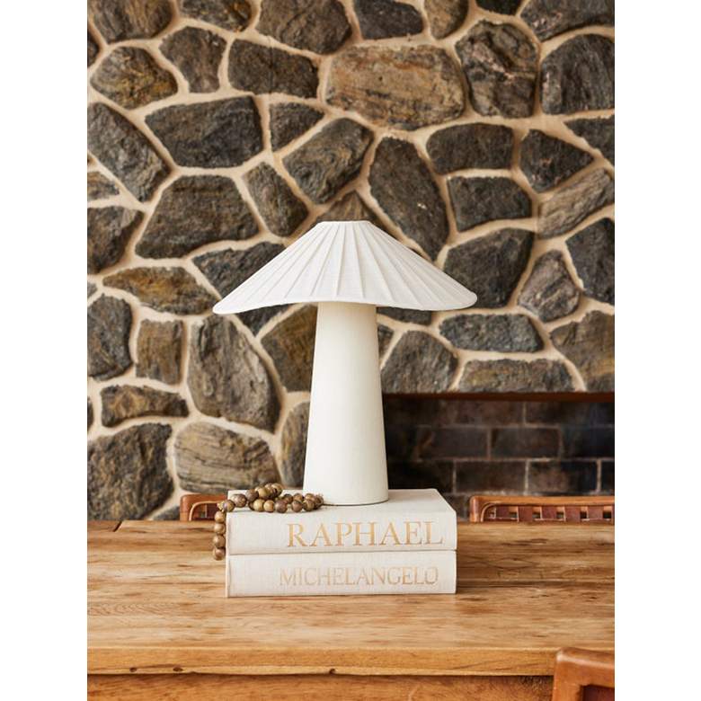 Image 5 Troy Chanterelle 36" Modern Mushroom Lamp Table Lamp more views