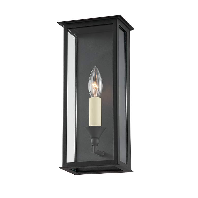 Image 5 Troy Chauncey 12" Steel Ext. Wall Sconce more views
