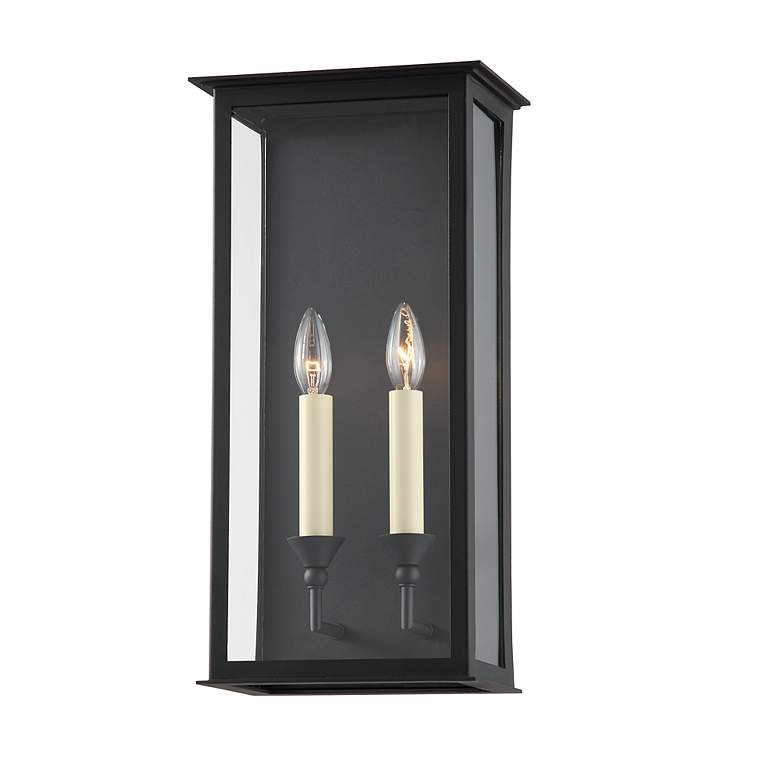 Image 3 Troy Chauncey 20" Steel Ext. Wall Sconce more views