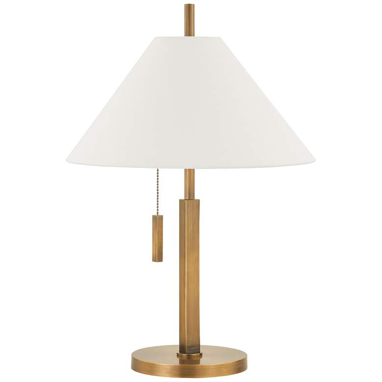 Image 1 Troy Clic 30" Steel 1 Lt Table Lamp