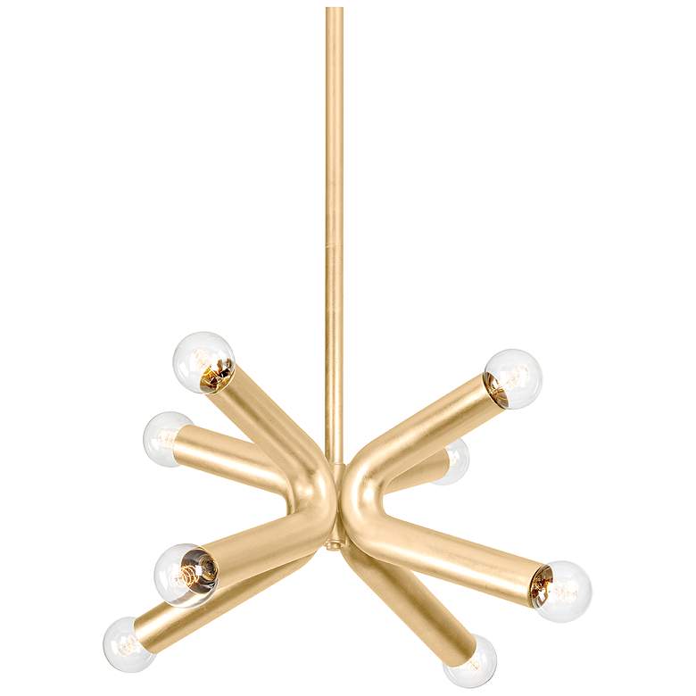 Image 1 Troy Dash 68" Steel 8 Lt Chandelier