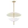 1_Troy Dion 48" Steel/Aluminum 3 Lt Pendant