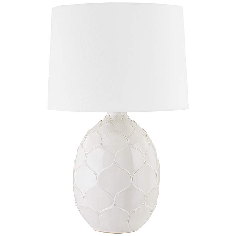 Image 1 Troy Gardena 30" Ceramic 1 Lt Table Lamp