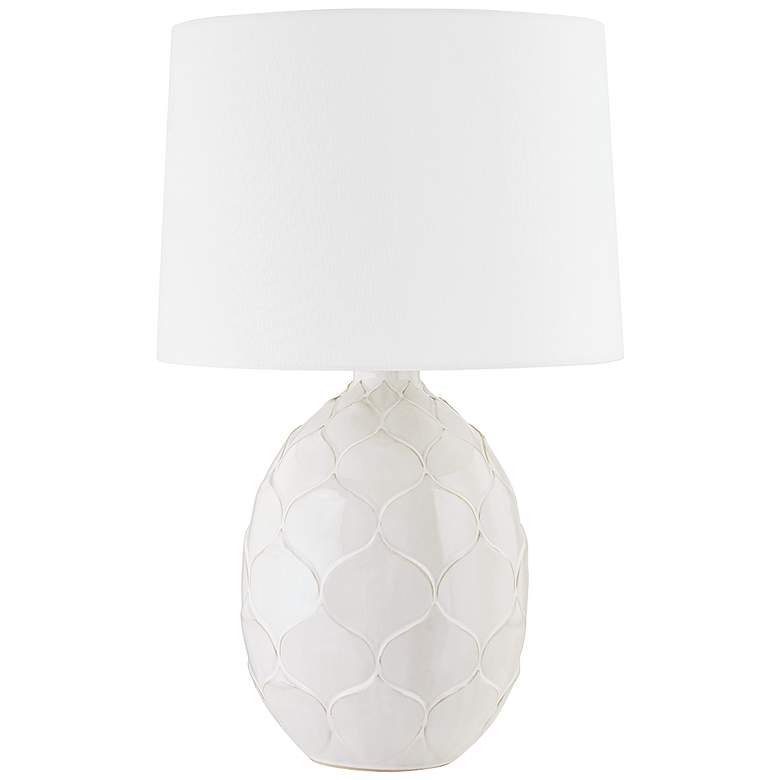 Image 1 Troy Gardena 30 inch Ceramic 1 Lt Table Lamp