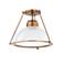 Troy Glint 30In 1 Light Semi Flush Mount