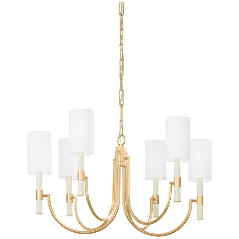 Image 1 Troy Gustine 62Iniron 6 Light Chandelier