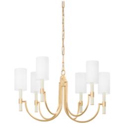 Troy Gustine 62Iniron 6 Light Chandelier