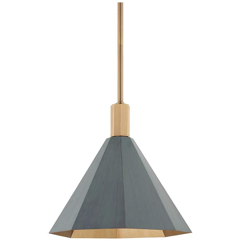 Image 1 Troy Huntley 30" Steel 1 Lt Pendant
