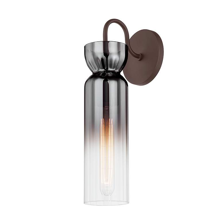 Image 1 Troy Julian 9.5" Steel 1 Lt Wall Sconce
