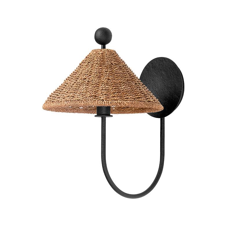 Image 1 Troy Layton 20" Steel 1 Lt Wall Sconce