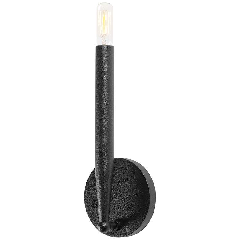 Image 1 Troy Levi 9" Steel 1 Lt Wall Sconce
