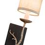 5_Troy Lighting Adirondack 21 1/4" High Silver Leaf Wall Sconce more views