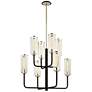 2_Troy Lighting Aeon 37" Wide Modern Carbide Black 8-Light Chandelier