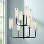 1_Troy Lighting Aeon 37" Wide Modern Carbide Black 8-Light Chandelier