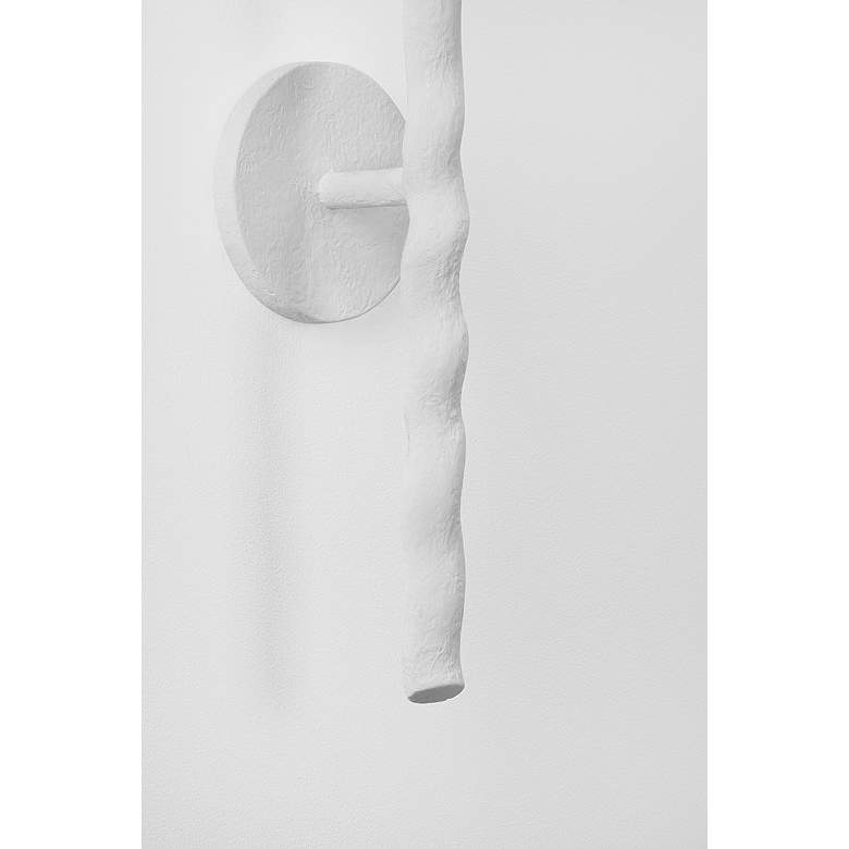 Image 3 Troy Lighting Alvaro 5.5 In 1 Lt Wall Sconce Gesso White more views