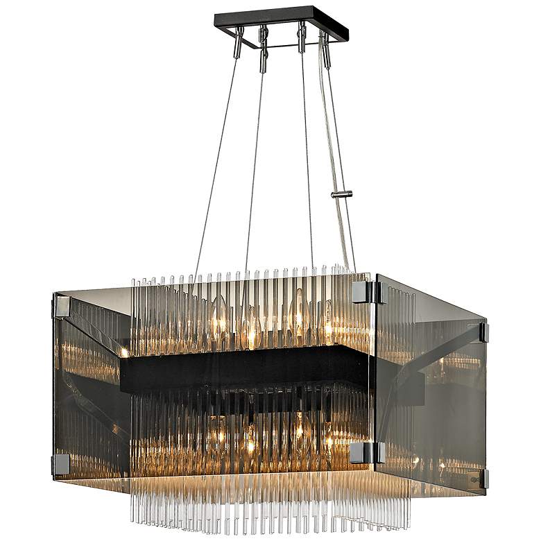 Image 1 Troy Lighting Apollo 8 Light Chandelier in Bronze