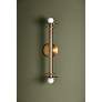 Thumbnail3 of Troy Lighting Arley 21' Wall Sconce Patina Brass more views