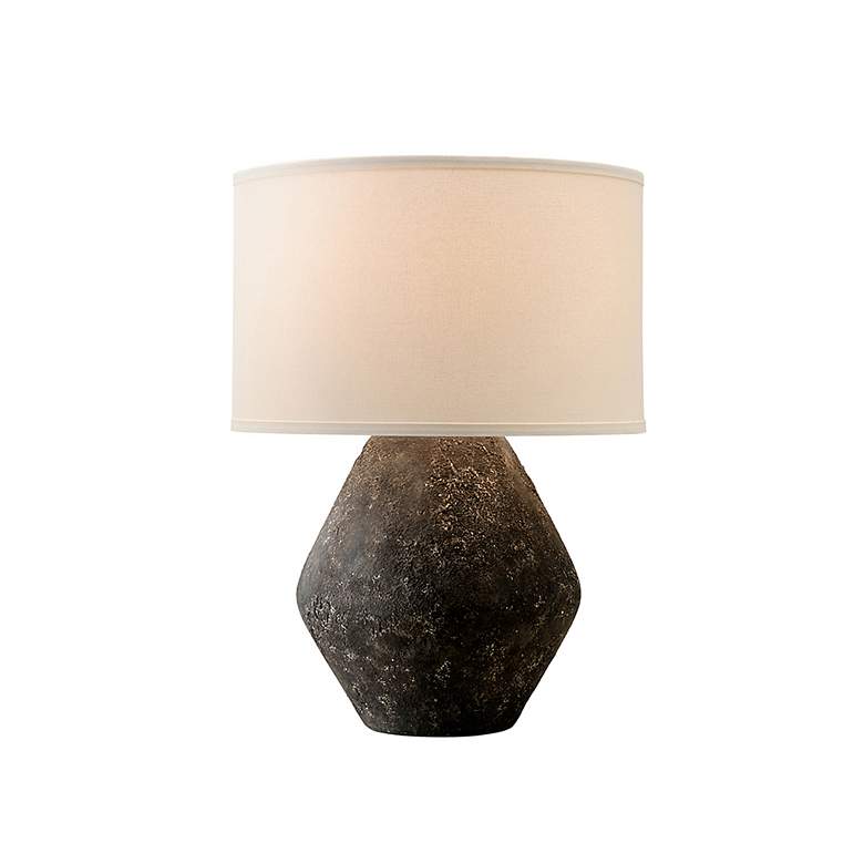 Image 1 Troy Lighting Artifact 23 inch High Graystone Ceramic Accent Table Lamp