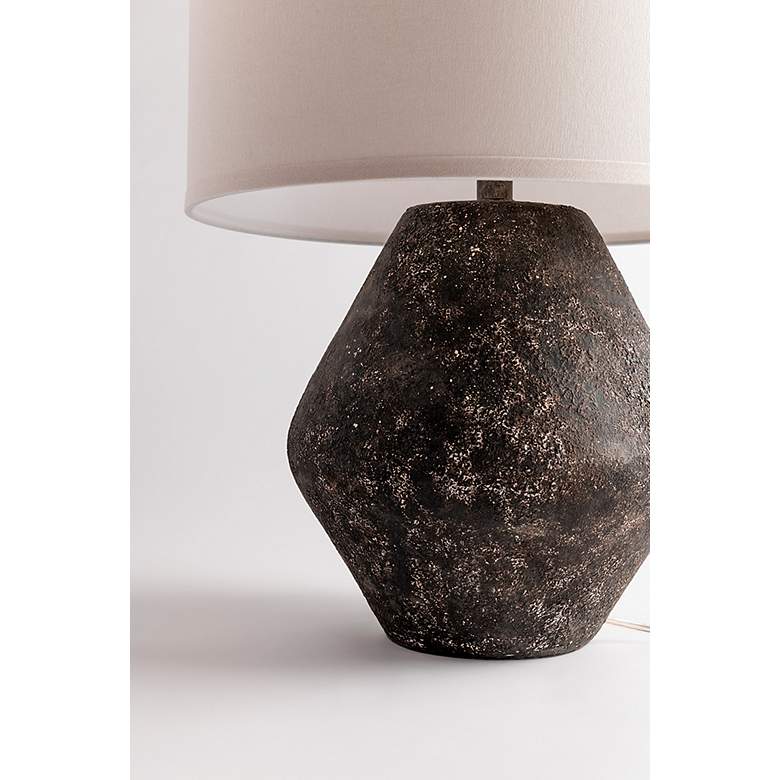 Image 3 Troy Lighting Artifact 23" High Graystone Ceramic Accent Table Lamp more views