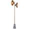 Troy Lighting Bash 64" High 2-Light Industrial Modern Floor Lamp